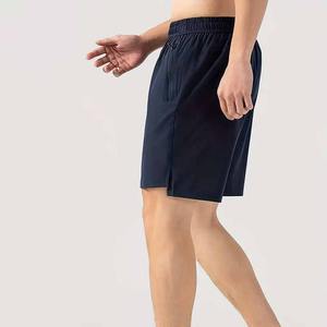 Pantalones cortos deportivos de gimnasio informales para hombre, nuevo diseño de moda para entrenamiento de verano, patrón sólido, ropa informal ecológica - Product Image 3