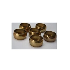 Wedding Party Wear Use <b>Table</b> Napkin Rings Holder Top Product Handmade Handicrafts High Quality Brass Napkin Rings <b>low</b> price - Product Image 6