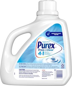 Purex ผงซักฟอกเหลว, ฟรีและชัดเจน, ออนซ์ของเหลว150, โหลด115 - Product Image 2