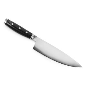 Cuchillo de Chef de Acero Damasco de Alta Calidad con Mango Personalizable, Cuchillo de Camping de 8 Pulgadas, OEM, Personalizable para Pedidos al por Mayor - Product Image 4