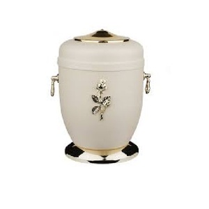 American Style Brown Adult Human <b>Ashes</b> Urn Set 2-piece Funeral Service Cremation Equipment Finished Urns by American Urn - Product Image 3