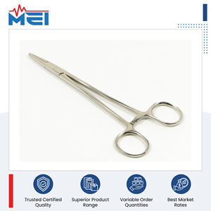 ÉQUIPEMENT MÉDICAL INDE MEI-LAP-18 Fabriqué en Inde Porte-aiguille de haute qualité en acier inoxydable de qualité médicale pour alignement précis des mâchoires - Product Image 2