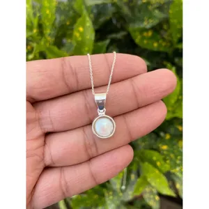 Collier en argent 925 avec perle d'eau douce, bijou élégant et luxueux - Product Image 4