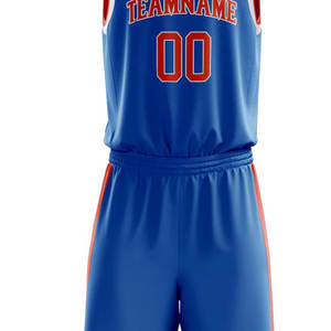 Uniforme de baloncesto personalizable y de alto rendimiento con cuello en V, estampado personalizado, secado rápido, absorbe la humedad, uniforme para hombre - Product Image 5