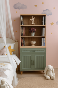 ชุดโต๊ะข้างเตียงและตู้หนังสืออาริออน คิดส์ กุลซัน ดีไซน์หรูหราทันสมัยสำหรับห้องวัยรุ่น ผลิตจาก MDF คุณภาพสูง - Product Image 3