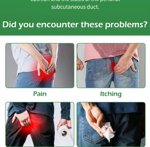 Горячая распродажа: Травяной гель для лечения внутреннего геморроя, анальных трещин и внешнего геморроя. Гель для здоровья, от кровотечений, жжения и боли при геморрое. - Product Image 5