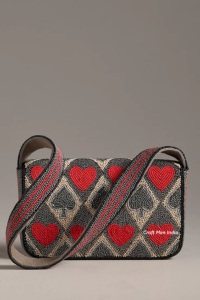 กระเป๋าลูกปัดสะพายไหล่ประดับด้วยลูกปัดหรูหราปักด้วยมือกระเป๋ามีซิปขนาดเล็กออกแบบได้ตามต้องการสำหรับผู้หญิงและเด็กผู้หญิง - Product Image 3