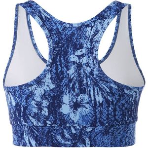 Sujetador deportivo con estampado de sublimación de la mejor calidad para mujer, diseño personalizado, tela elástica en forma de U, sujetador deportivo ligero para gimnasio - Product Image 2