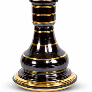 Juego de cachimba de lujo en miniatura de latón con jarrón a juego, boquilla de acrílico y juego completo - Product Image 4