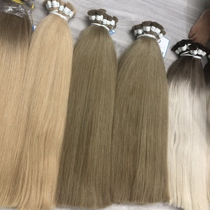 Tendance chaude 2023 cheveux humains en vrac en gros russe européen extensions de cheveux en vrac sans trame remy cheveux vierges en vrac - Product Image 1