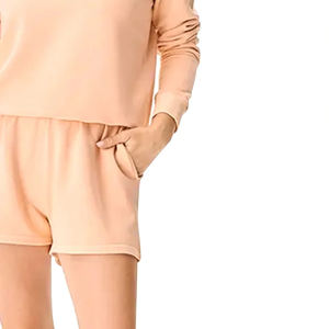 Shorts de Mujer Elegantes y Transpirables, 100% Algodón, Sensación Suave, Cintura Elástica para Actividades Diarias al Aire Libre, Shorts Modernos y Vibrantes - Product Image 6