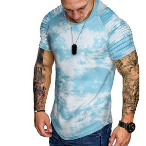 Camiseta ajustada para hombre, silueta suave, contorno moderno, diseño limpio, prenda básica para impresión - Product Image 5