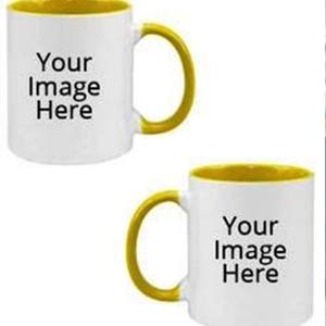 Taza de cerámica azul Juego de servidor de ensalada de madera y resina más vendidos y utensilios Artículos hechos a mano - Product Image 6