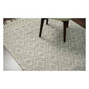 Stylish Modern Handmade Woollen Rug High Quality Home Decor Geometric Pattern Best Price Handwoven Wool <b>Washable</b> Plush Pile - Product Image 1