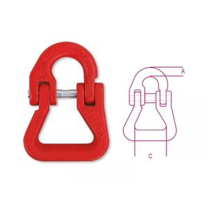 Enlaces de conexión pintados de acero de aleación de para eslingas de poliéster Soluciones de elevación Premium - Product Image 2