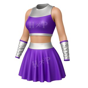 Custom <b>Cheerleading</b> Uniform Warm up Bra & Short Set for Cheer & Dance Team <b>Cheerleading</b> Uniform - Product Image 1