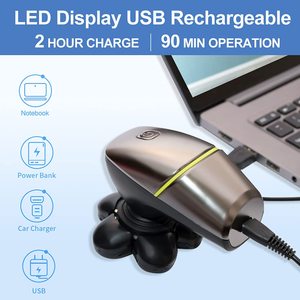 Afeitadora Eléctrica Recargable, Kit de Afeitado para Hombre, Impermeable IPX7, Cortadora de Pelo, Cinco Cuchillas Triples Rotatorias, Lavable - Product Image 2