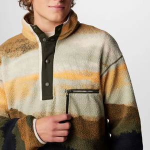 Sweat-shirt en molleton Sherpa pour homme, décontracté et résistant, pour l'hiver et les températures extrêmes, impression numérique, options personnalisables - Product Image 5