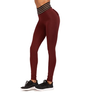 Legging de yoga taille haute pour femmes matures, grande taille, respirant, effet push-up, élastique et résistant, fournisseur professionnel - Product Image 3