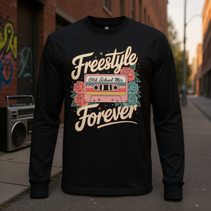 Camiseta de Manga Larga Retro Estilo Clásico Freestyle Forever, Promocional, Estilo Retro Mixto - Product Image 3