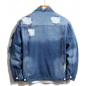 Chaquetas Vaqueras para Hombre con Estampado Vintage Personalizadas al por Mayor, Talla Grande, 100% Algodón - Product Image 2