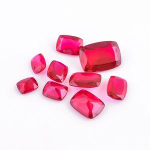 พลอยสังเคราะห์ทรงคุชชั่นเจียระไนสำหรับทำเครื่องประดับ ผลิตในประเทศจีน - Product Image 2