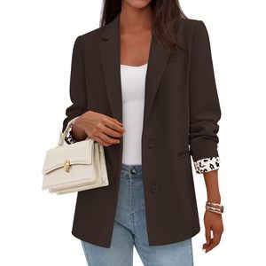 Traje de Esmoquin para Hombre, Antiarrugas, de Lana, Cruzado, Elegante, Informal de Negocios, Chaqueta de Trabajo de Oficina de HI 2026 - Product Image 4