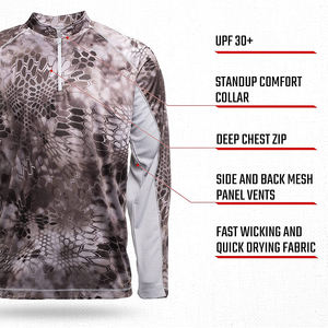 Camiseta de pesca de manga completa personalizada Diseña tu propia ropa de torneo - Product Image 4