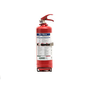 Extincteur à poudre sèche EMME ANTINCENDIO, fabrication italienne, aluminium de haute qualité, 2 kg, PED 2014/68/EU MED 2014/90/EU - Product Image 1