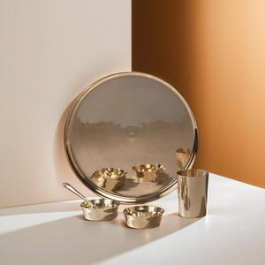 Ensemble Kansa Thaali avec finition artisanale Ensemble de plaques indiennes traditionnelles en alliage de métal Bell - Product Image 3