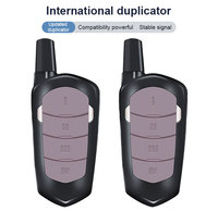 Duplicateur universel de télécommande de garage 433 MHz avec code d'apprentissage, code fixe et code roulant, ouvre-porte de garage, coque ABS, portée 20-100 m