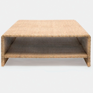 โต๊ะกาแฟหวายสานจากเวียดนามวัสดุเป็นมิตรต่อสิ่งแวดล้อมเฟอร์นิเจอร์ตกแต่งบ้านขายส่ง - Product Image 1