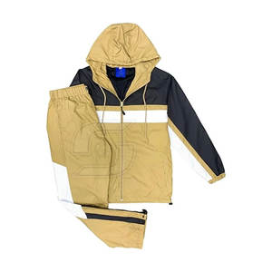 Fabricant pakistanais survêtements coupe-vent décontractés hommes survêtements coupe-vent bas quantité minimale de commande survêtements coupe-vent - Product Image 1