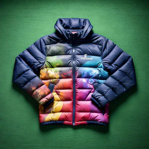 Nouvelle mode 2028 : Vestes matelassées d'hiver personnalisées par sublimation, élégantes et tendance, avec fermeture éclair, vente en gros - Product Image 5