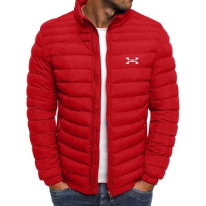 Veste matelassée brillante pour homme de qualité supérieure, capuche amovible, manteau d'hiver, vêtement d'extérieur isolé brillant - Product Image 2