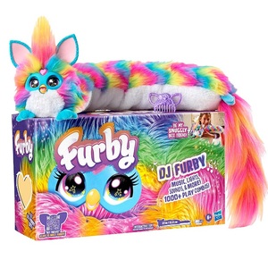 Nuevo Juguete Interactivo FU-RBY DJ, Peluche Electrónico Super Suave con Luces Musicales, Movimiento y Juegos, Habla en Inglés y Furbish - Product Image 1