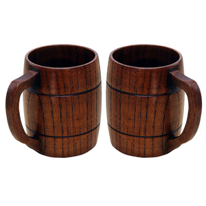 2025 New Design Wooden Beer Mug High Quality Home Decorative Item Wood <b>Top</b> Standard Product Hot Selling Indian Handicraft - Product Image 5