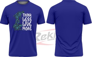 Camisetas de manga corta ajustadas para hombre de alta calidad, ropa de peso pesado de marca personalizada, Impresión de logotipo personalizado-camisetas DTF/DTG - Product Image 5