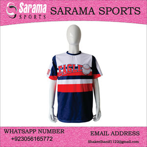 Tshirt Sublimation T-shirt court en gros à bas prix pour hommes 100% polyester à séchage rapide avec logo personnalisé, - Product Image 5
