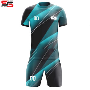 Impression par sublimation personnalisée Chemises d'entraînement de football pour hommes T-shirts de football pour adultes Kits de football respirant à manches courtes pour les jeunes - Product Image 6