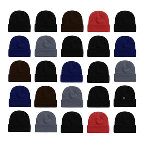 Gorro de Punto con Logotipo Bordado Personalizado para Mujer Adulta, Diseño Personalizado con Pedrería para Ropa Deportiva Informal de Invierno - Product Image 2