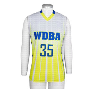 Maillots de basket-ball Deal Cool Youth réversible paquet personnalisé maillots de basket-ball uniformes ensemble bsci, polyester, vêtements de sport - Product Image 6