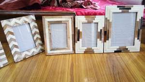 กรอบรูปแฮนด์เมด MDF แบบคลาสสิกพร้อมสลักกระดูกขนาดและสีที่กำหนดเองน้ำหนักเบาและกันน้ำสำหรับตกแต่งบ้าน - Product Image 5