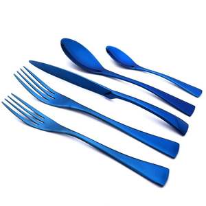 Fast Delivery Restaurant Hotel Household Flatware <b>Box</b> Service 4Pcs Piece Stainless Steel Western Cutlery Set - Product Image 3