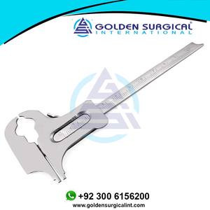 Calibre dentaire en métal, acier inoxydable, instruments de laboratoire, jauge orthodontique dentaire, instruments endodontiques - Product Image 2