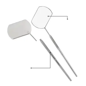 Obtenez un miroir d'extension de cils en couleur et logo personnalisés Vente en gros de haute qualité avec poignée creuse - Product Image 5