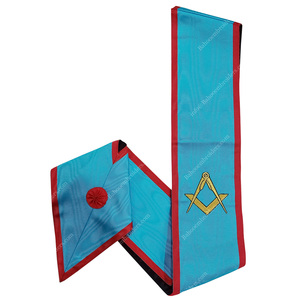 Regalia Masónica, Faja de Maestro del Rito Escocés, Delantal de Logia Azul ASSR - Faja Masónica para Ceremonias Masónicas - Product Image 1