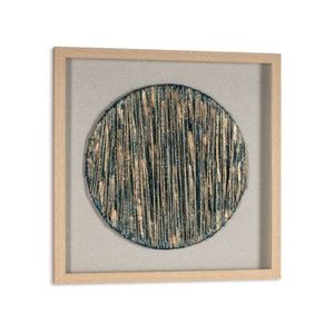 Arte de pared de caja de sombra de medios mixtos con diseño abstracto ilustraciones contemporáneas para sala de estar dormitorio decoración moderna para el hogar - Product Image 2