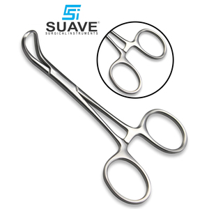 Instrumental Quirúrgico Básico 2026: Pinzas para Toallas Backhaus de Alta Calidad y Calidad Premium de SUAVE SURGICAL INSTRUMENTS - Product Image 6