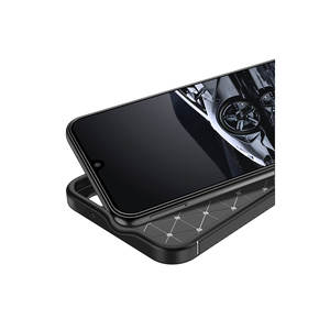 Coque de protection mate en silicone premium JoieCreatif Série Negro 5G pour Samsung Galaxy A34, styles translucides - Product Image 2